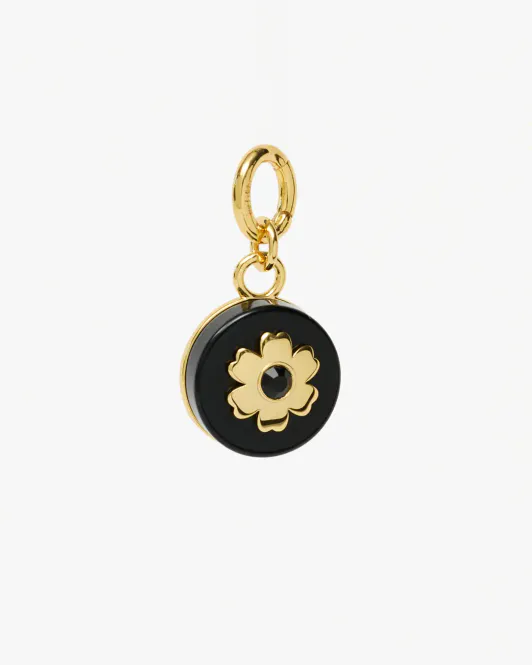 Hovedbilde ByTiMo The Black Flower Charm
