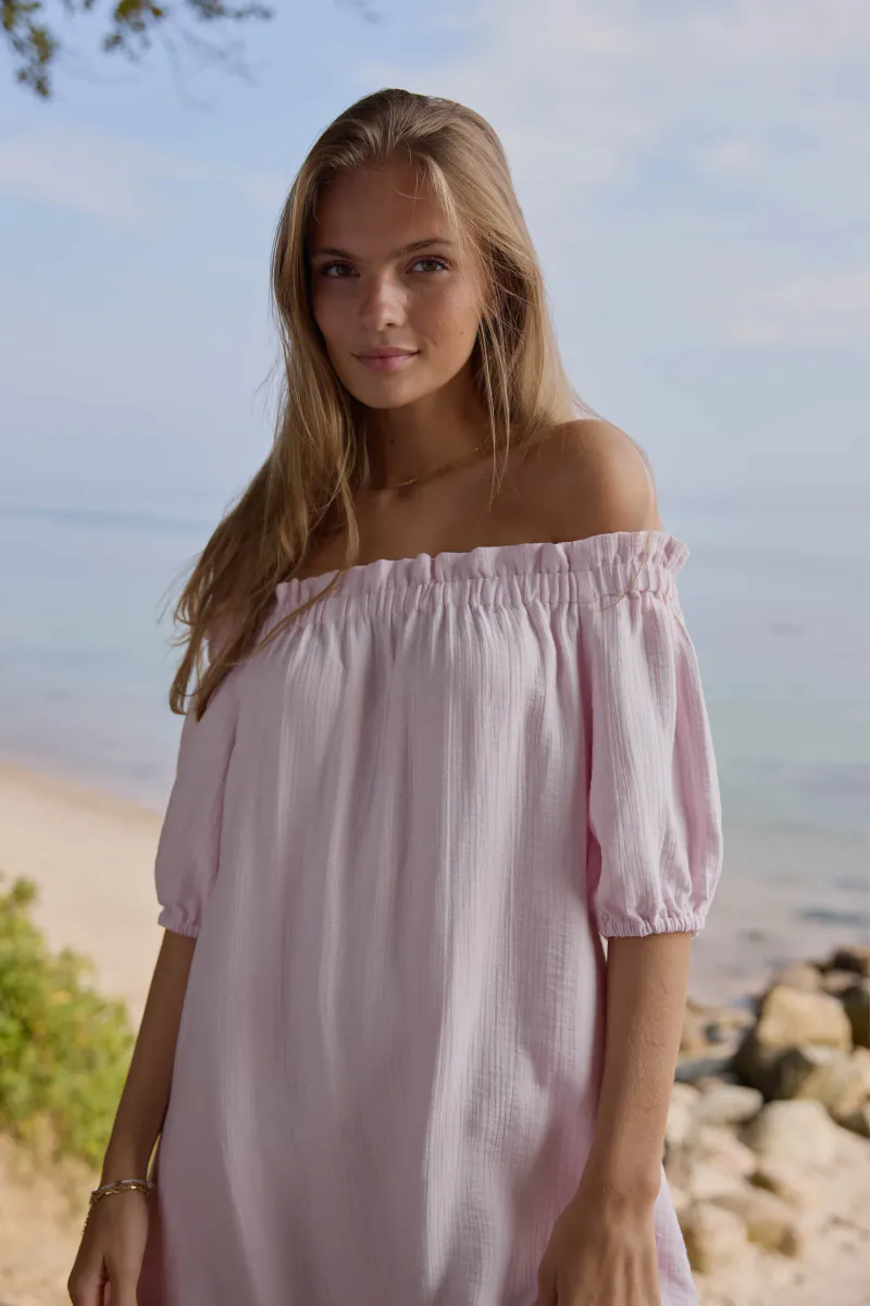 Rue de Femme - Tea dress - Crystal pink