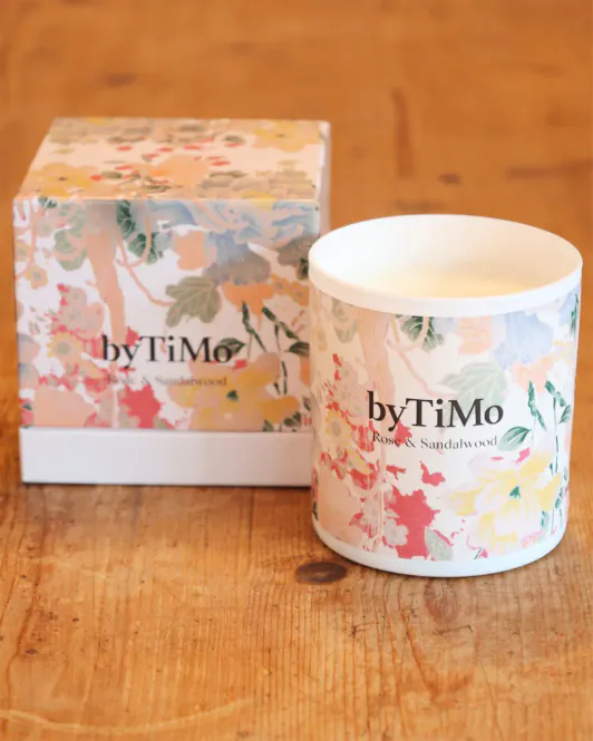 Hovedbilde ByTiMo Rose & Sandalwood Scented Candle