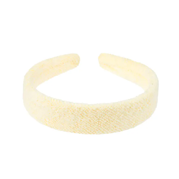 Hovedbilde TERRY HAIR BAND PALE YELLOW