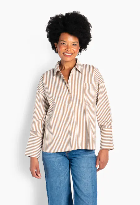Hovedbilde HÉST - Lilly Shirt - Brown Wren