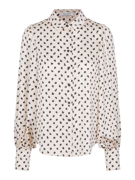 Hovedbilde HAUST - Heart button blouse - prikkete 