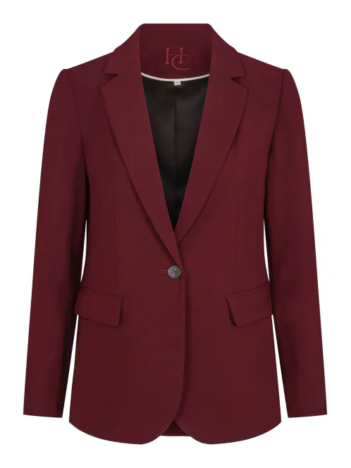 Hovedbilde HAUST - CASUAL TAILORED BLAZER - BURGUNDER