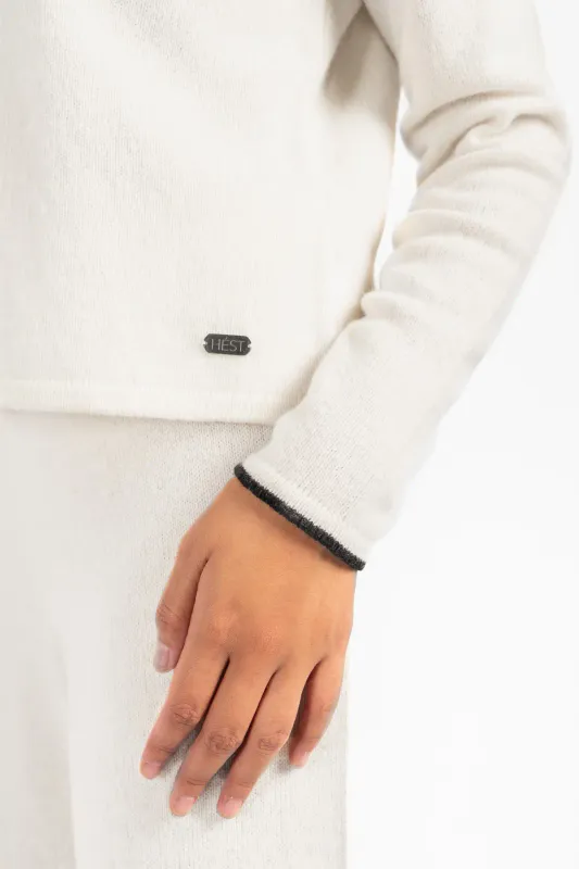 HÉST - Vivienne Cardigan - White