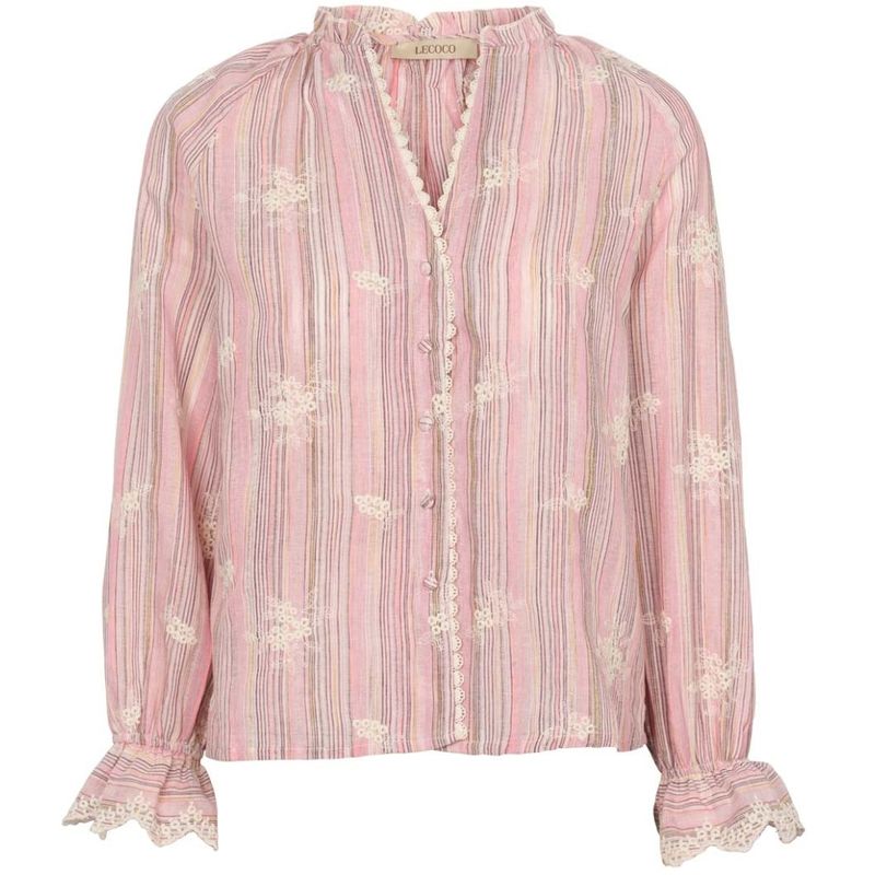LECOCO - Rose Bluse 