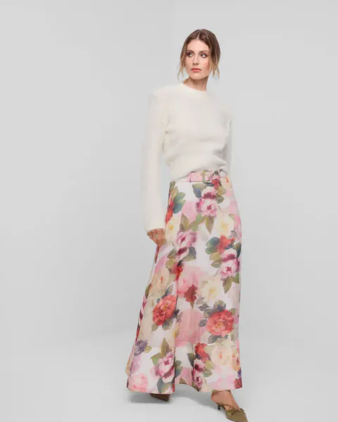 Hovedbilde BYTIMO - ORGANZA MAXI SKIRT - BREEZE