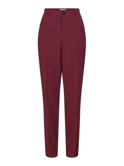 Hovedbilde HAUST - CLASSIC TAILORED TROUSER DEEP BURGUNDY