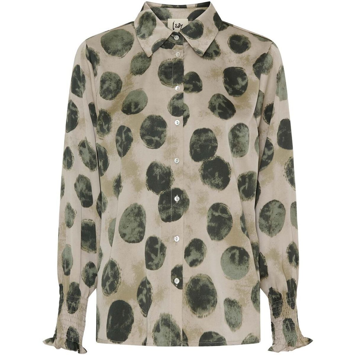 ISAY - Melba printed blouse - Green Planet 