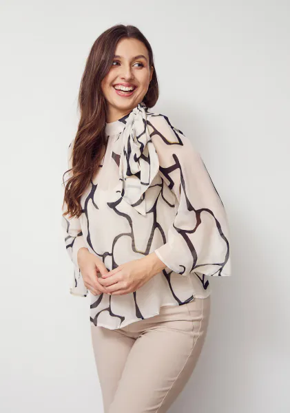 Hovedbilde ISAY - Vibse Deco Blouse - Contrast