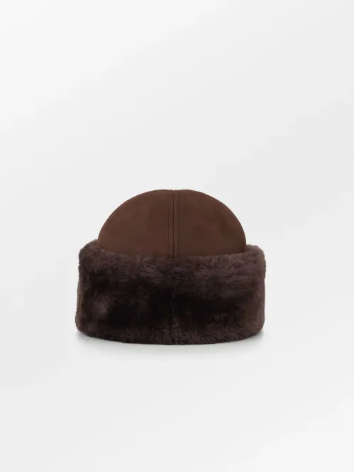 Hovedbilde BECK SÖNDERGAARD - Dora Shearling Hat - Brun 