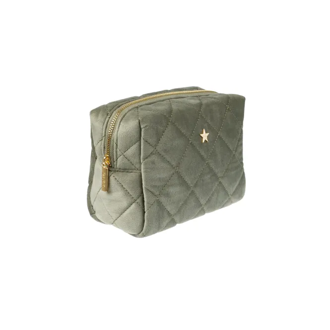 Hovedbilde ELVET SQUARE QUILTED MAKE-UP POUCH SMALL MILIEU ...