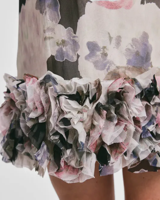 Hovedbilde BYTIMO - Organza Frilly Dress - Fluid 