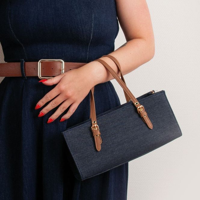 Hovedbilde Rosenvinge - EMMA lav shopper - mørk jeansblå