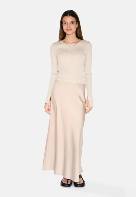 Gebry maxi skirt - Cornstalk