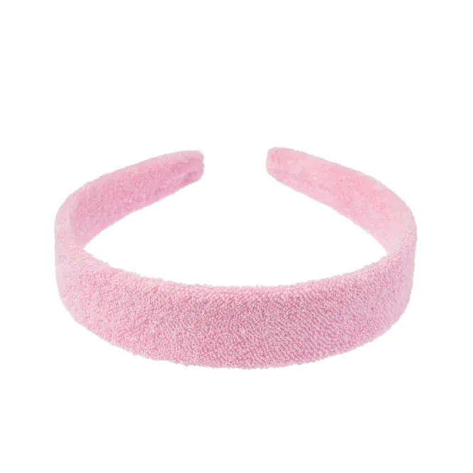 Hovedbilde TERRY HAIR BAND BUBBLEGUM PINK