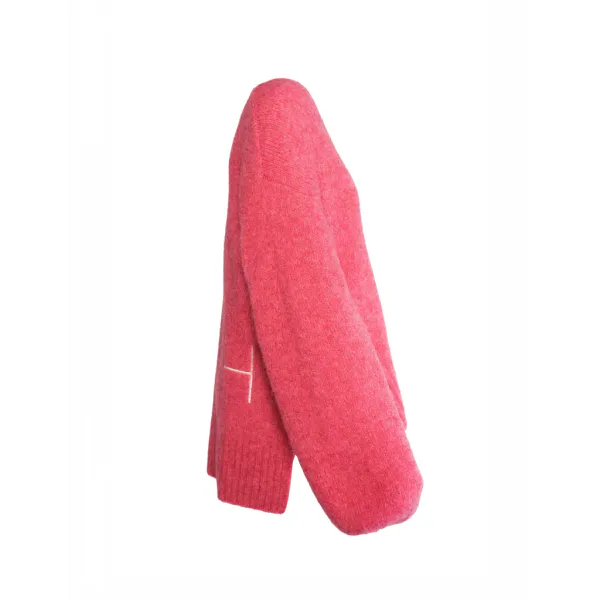 Hovedbilde HÉST - SOFIE V-NECK SWEATER Chateau Rose