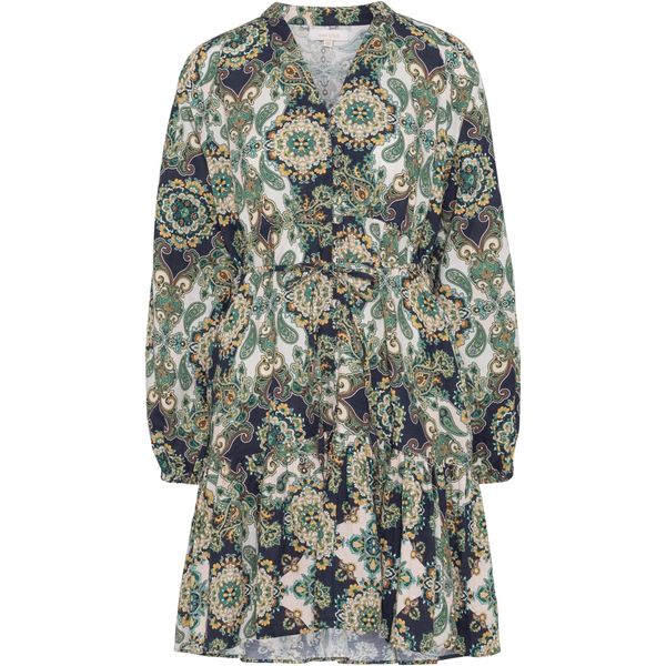 Hovedbilde Rah Oslo -  Short Dress w/belt - Blue Paisley ...