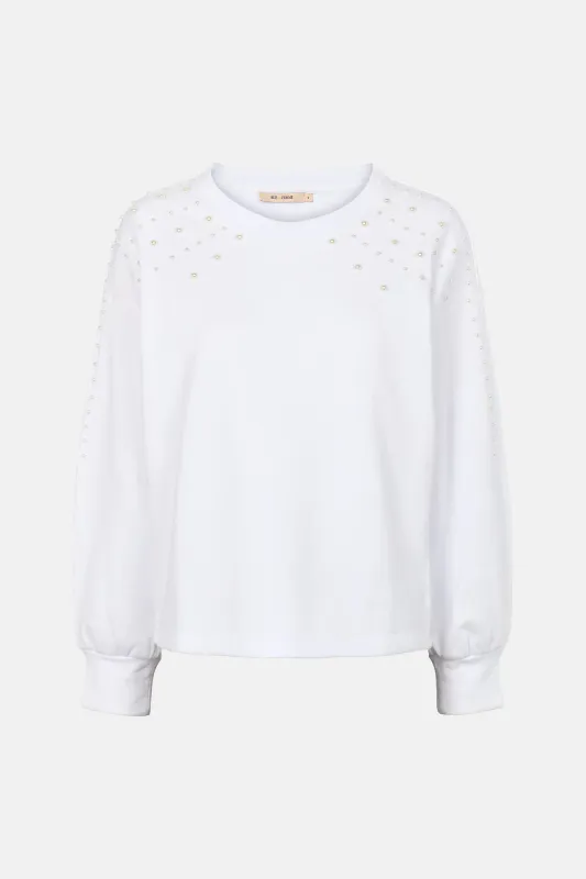 RUE DE FEMME - Magnhild sweatshirt - Off white