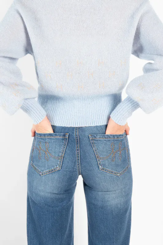 HÉST - Märtha Short Jacket - Skyway
