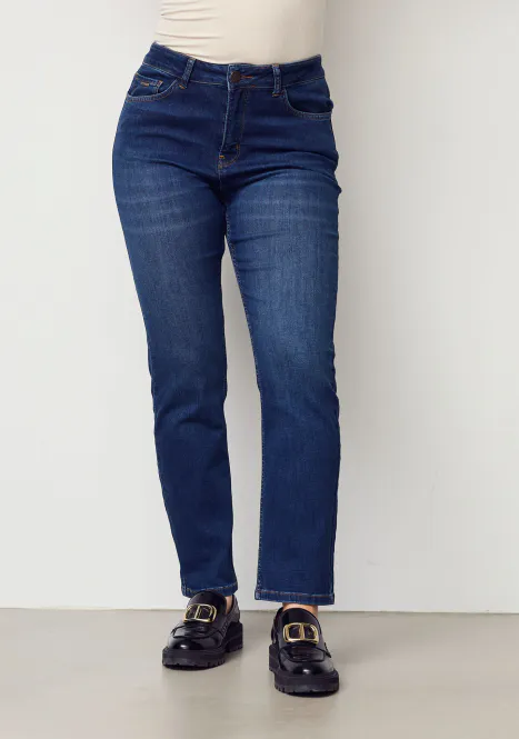 Hovedbilde ISAY - Monza Straight Jeans - Monza Mid Denim