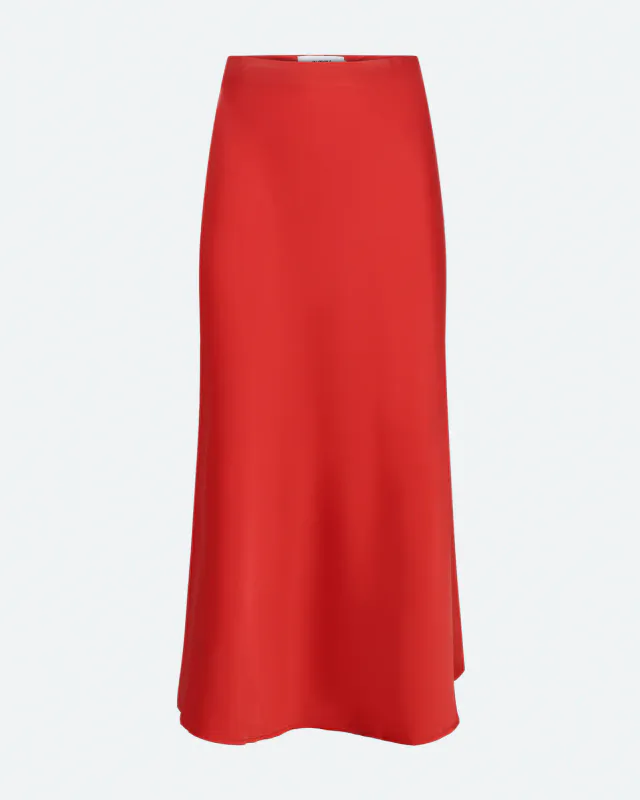 Gebry maxi skirt - Fiery Red