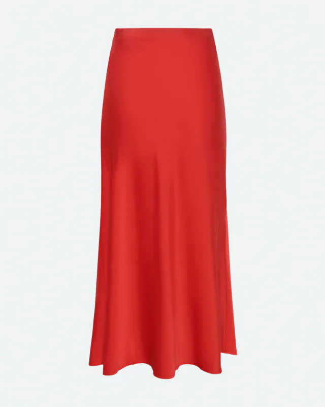 Gebry maxi skirt - Fiery Red