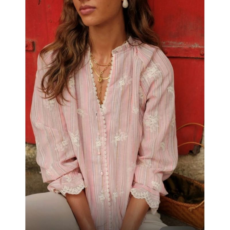 LECOCO - Rose Bluse 