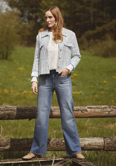 Hovedbilde ISAY - Bologna Wide Jeans - Mid Denim