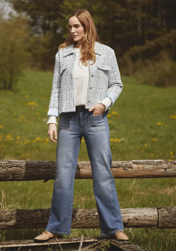 ISAY - Bologna Wide Jeans - Mid Denim