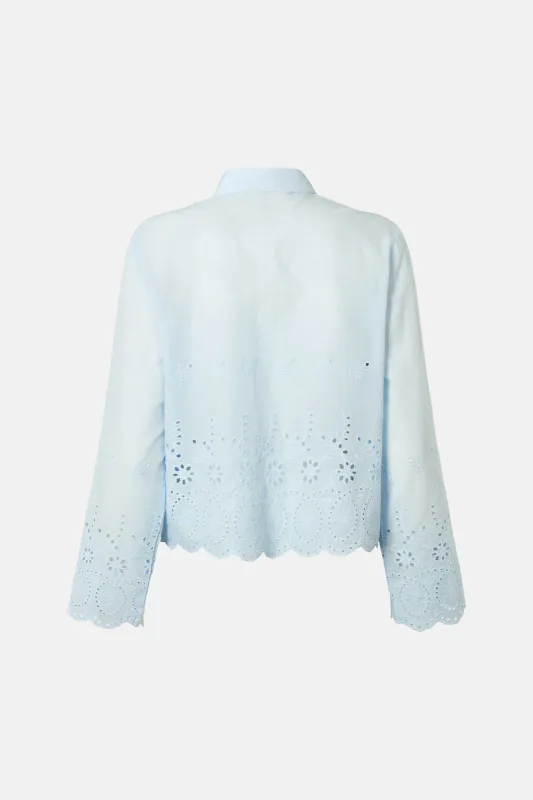 Rue de Femme - Jadea skjorte - Blue Stone