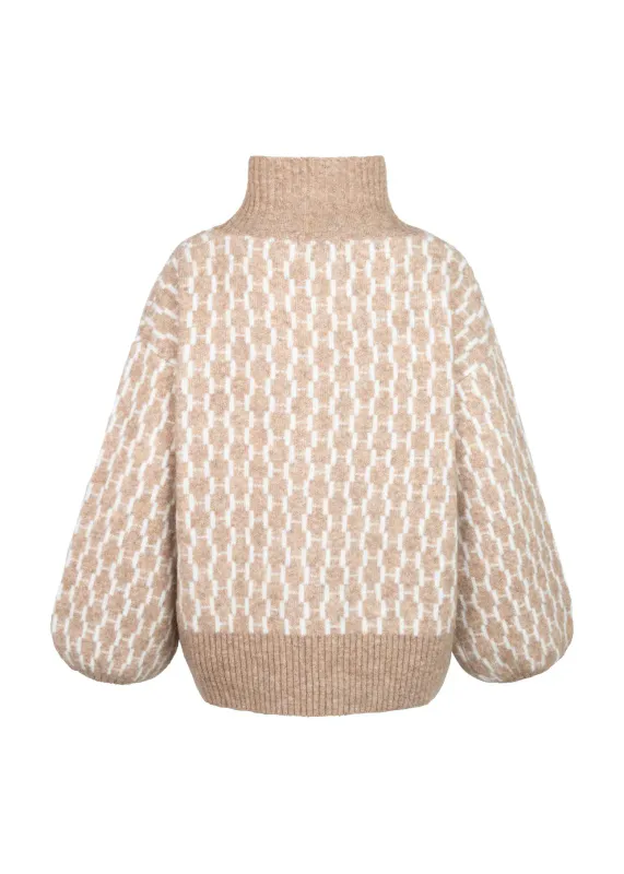 Héat - Fam New Pattern Light Brown Melange