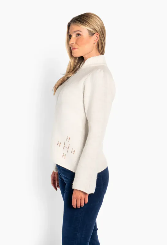HÉST - Filippa Zip Jacket - White 