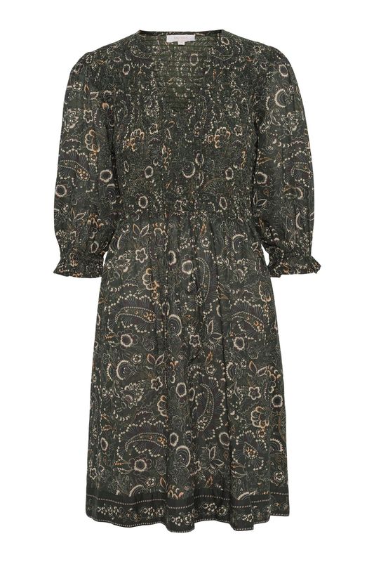 Rah Oslo - Ella Smock Dress - Army Print