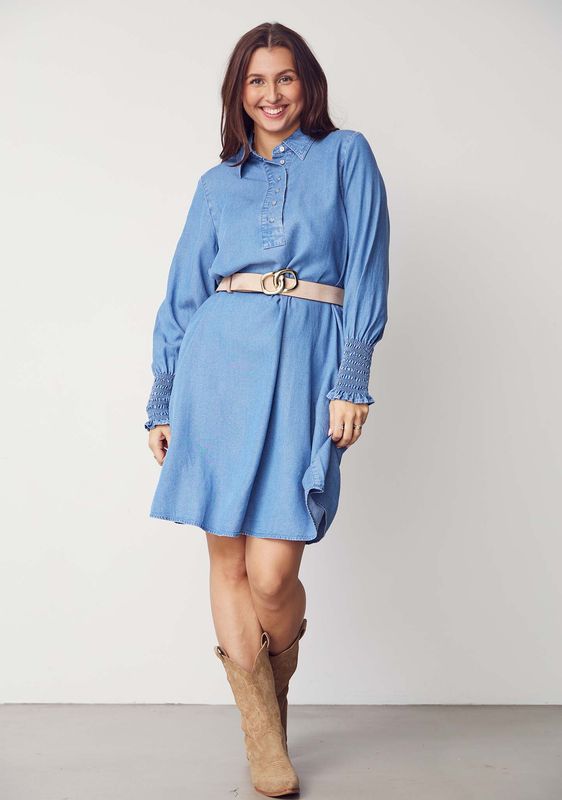 ISAY - Ganja Dress - Denim Blue