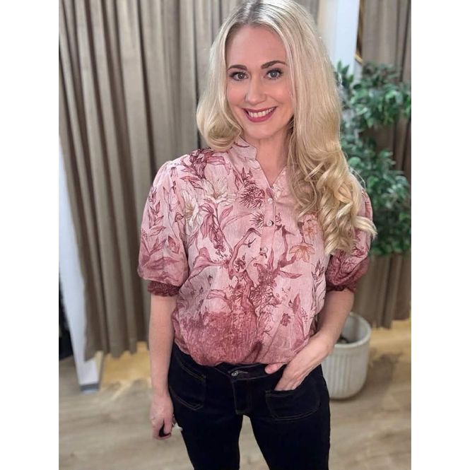 Hovedbilde MOONDUST - Bella Blouse - Rose