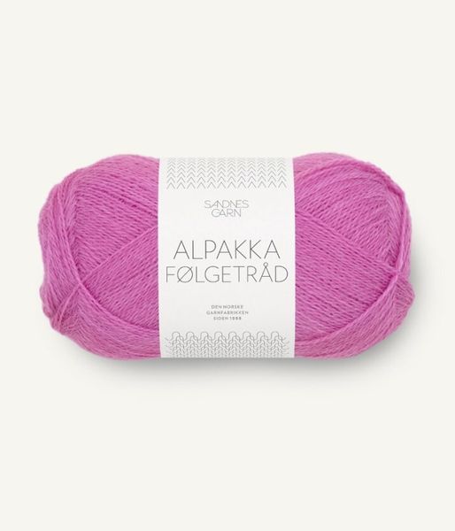 Hovedbilde Alpakka Følgetråd 4628 Magenta