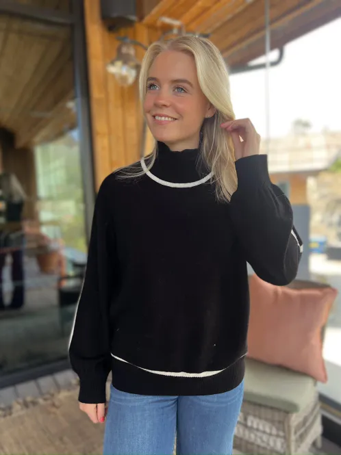 Hovedbilde RAH OSLO - Taylor turtle neck - Sort