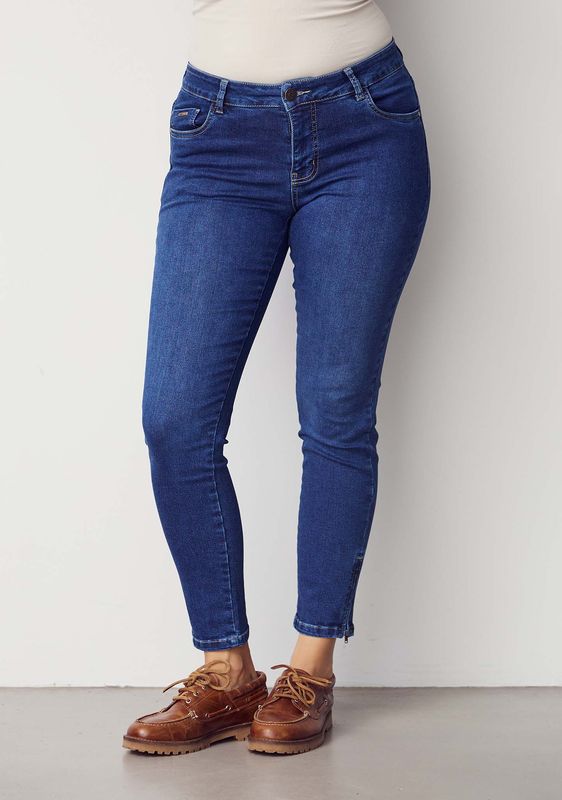 ISAY - Lido Zip Jeans - Basic Denim Wash