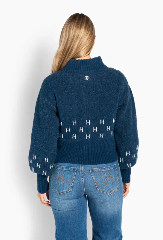 HÉST - Märtha Short Jacket - Poseidon