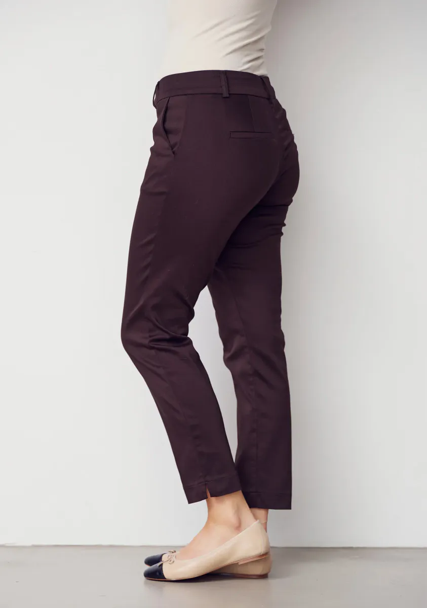 ISAY - CHINO PANT - DARK BROWN
