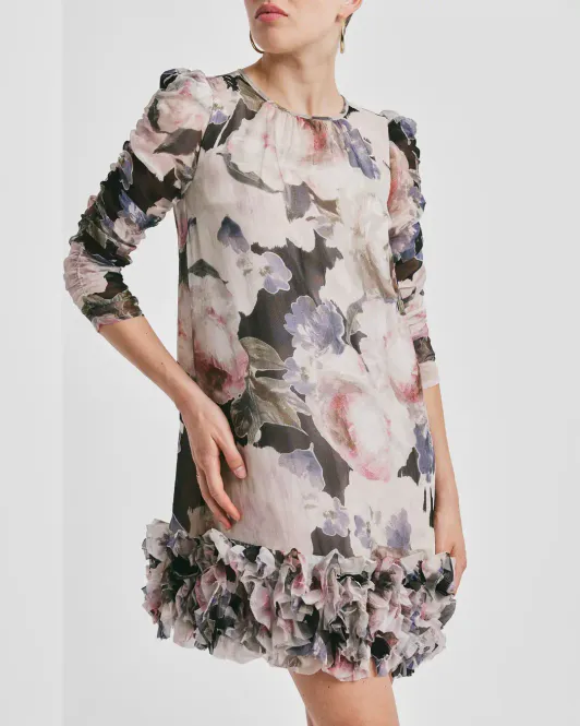 Hovedbilde BYTIMO - Organza Frilly Dress - Fluid 