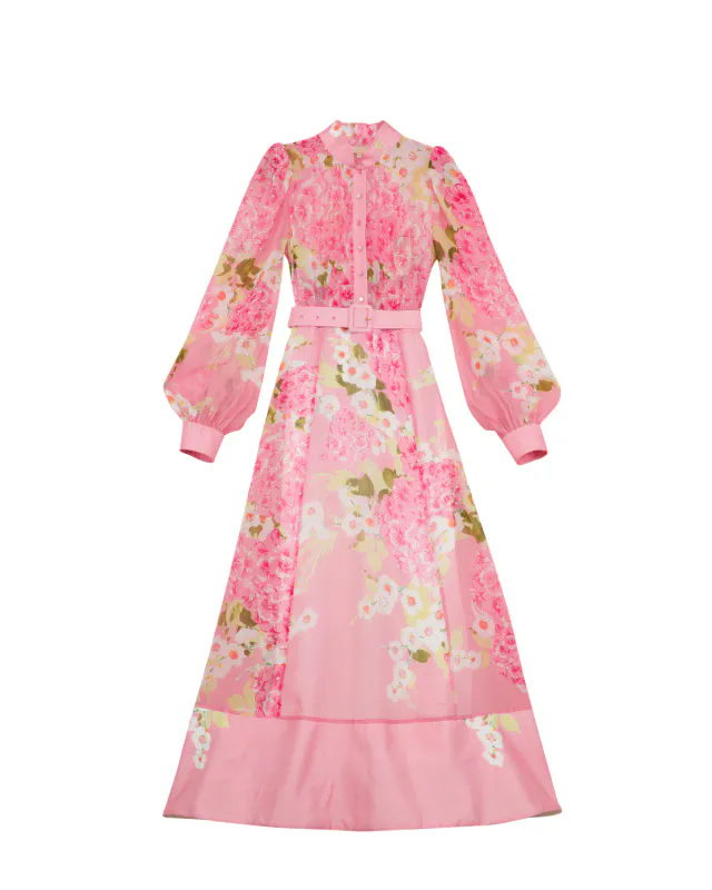 by TiMo - Organza Belt Dress - 259 - Cherry Blossom
