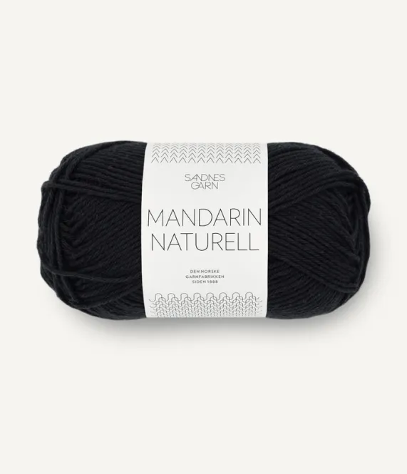 Hovedbilde MANDARIN NATURELL - Svart 1099